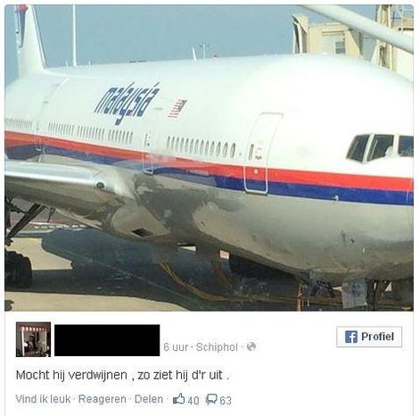 foto MH17 op SPL