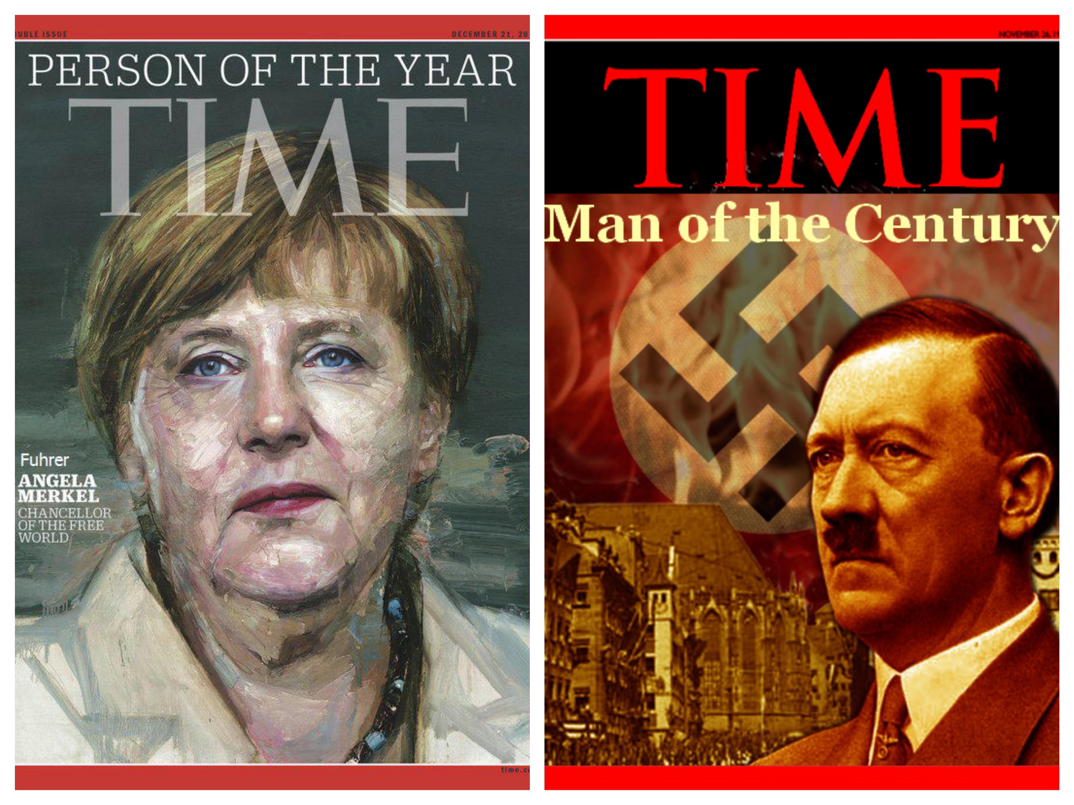 Hitler-Time en Merkel