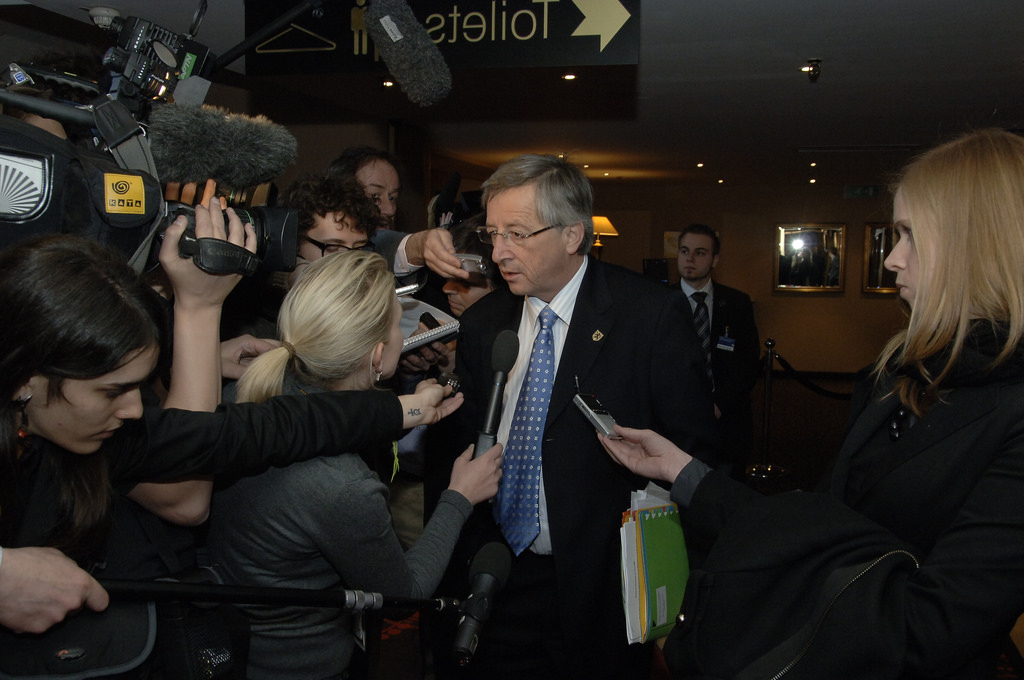 Zionist/Nazi Bilderberg trekpop Juncker